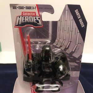 Disney Heroes Star Wars Galactic Heroes Darth Vader Small Action Figure - New